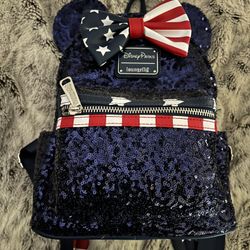 Disney Park Backpack Fourth Of July Backpack