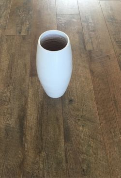 White vase