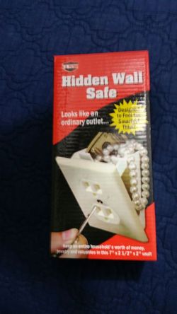 Hidden wall safe