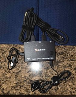 Dual Monitor DP USB KVM