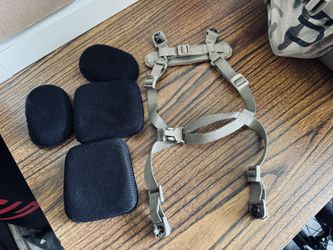 USGI OPS-CORE Improved H-Nape Chinstrap Headloc System S-XL
