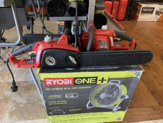 Homelite 16” electric chain saw