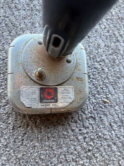 Vintage Omark 330 Powder Actuated Concrete Nailer / High Velocity Fastening Tool