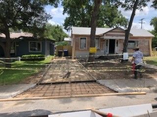 Base Rebar Concrete
