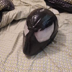 Black Symbiote Spider-Man Mask