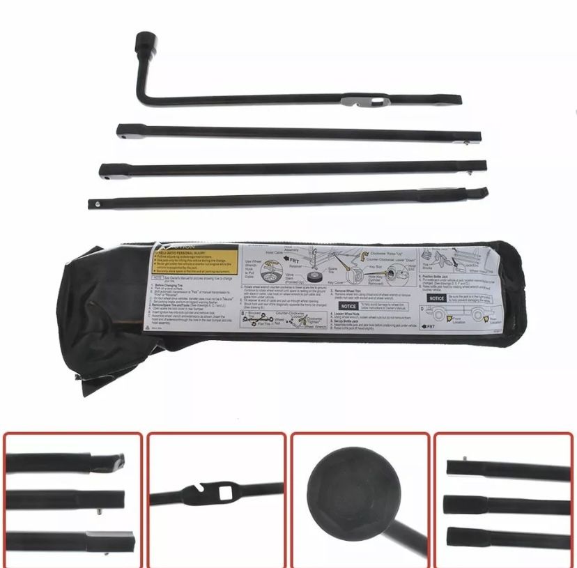 Replacement for  Chevy GMC Silverado Lug Wrench Tire Tools Kit Set