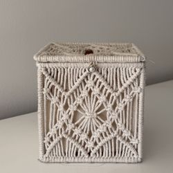 Hand Woven Tissue Box