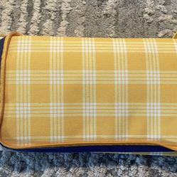 Yellow Palaka Aloha Friday Cooler Bag