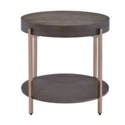 Set of 2 end tables. 
25" diameter
23" tall

$224 Set FIRM
