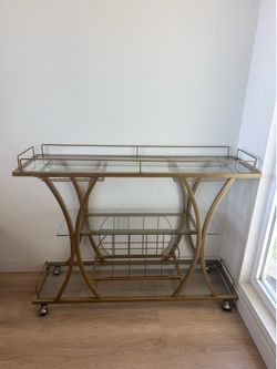 Bar cart!!