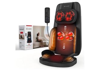 Massage Cushion for Chair with Shiatsu Kneading, Heat and Vibration