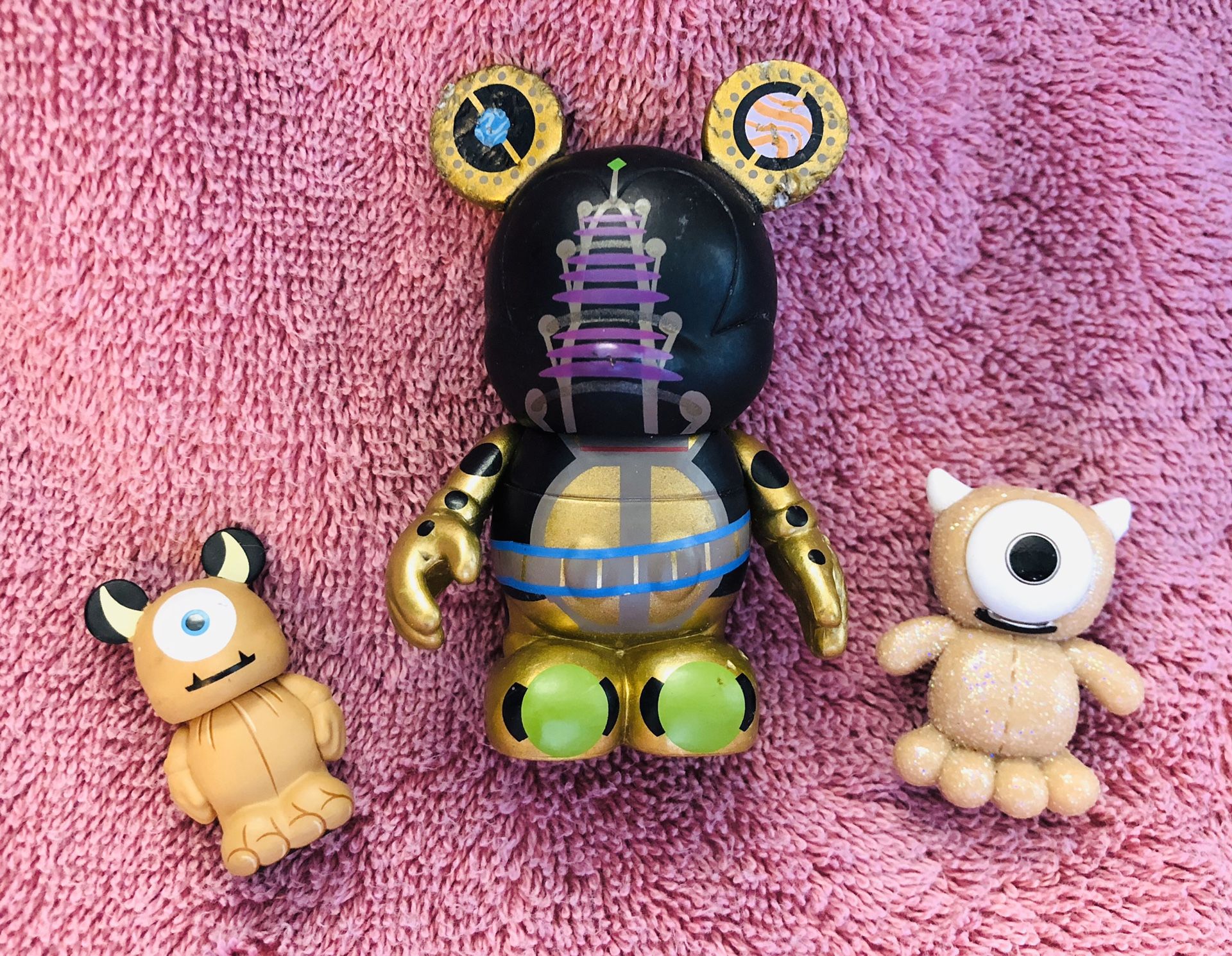 Disney Vinylmation JR and Disney Mickey Mouse Vinylmation figurines lot sale! Maria Clapsis artist! Collector toys lot sale!🥳🤩