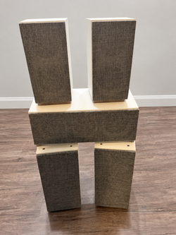 Jamo S803 / S801 / S81 CEN – 5 White Speakers