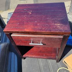Wooden Nightstand