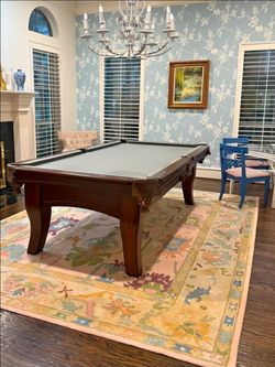 (Delivery Included) 8 Foot Slate Pool Table