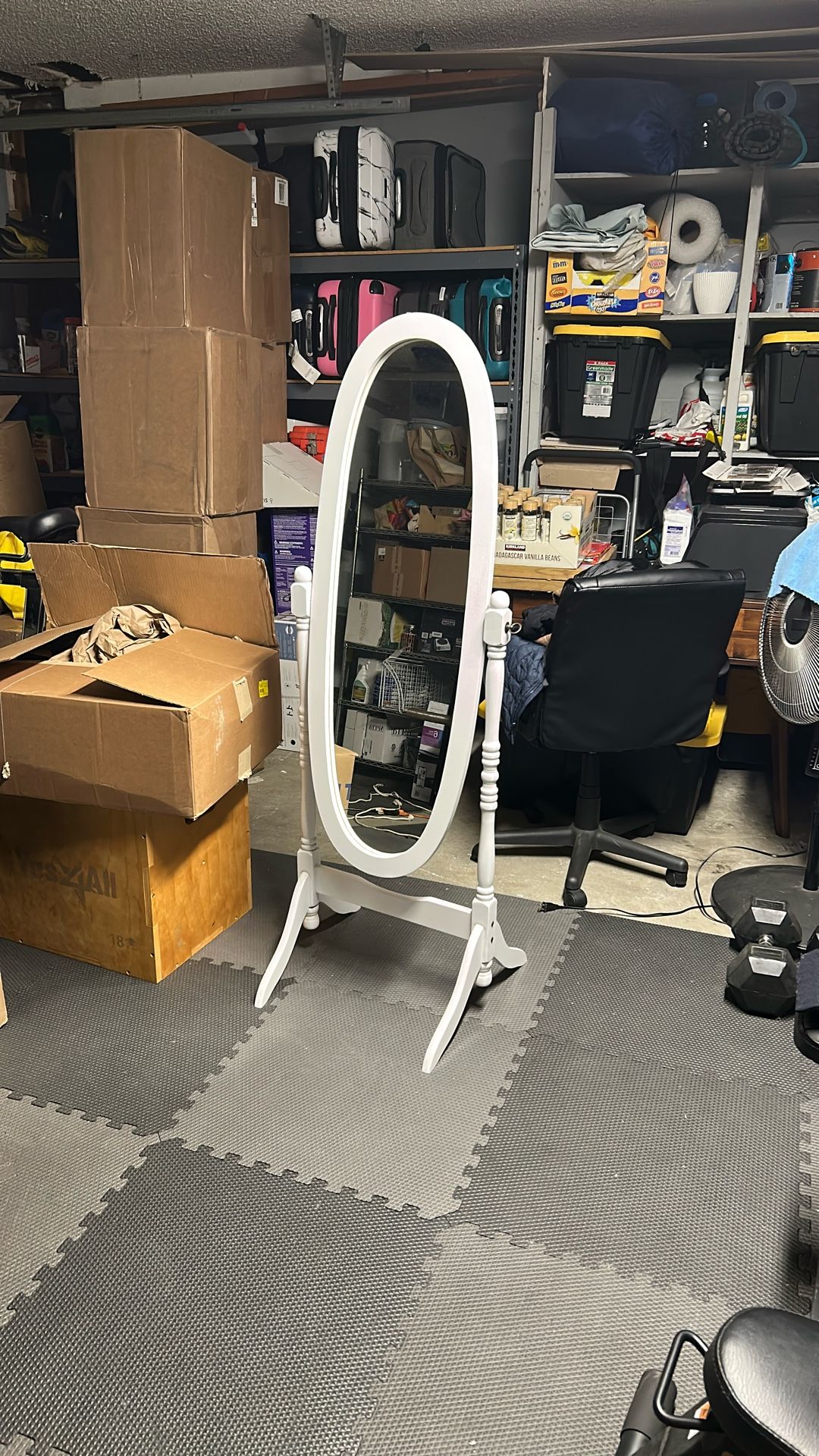 Vintage Floor Mirror