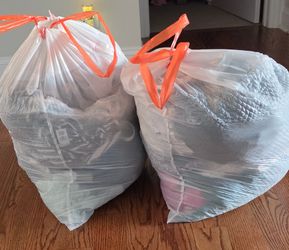 2 large bags of women's clothing
