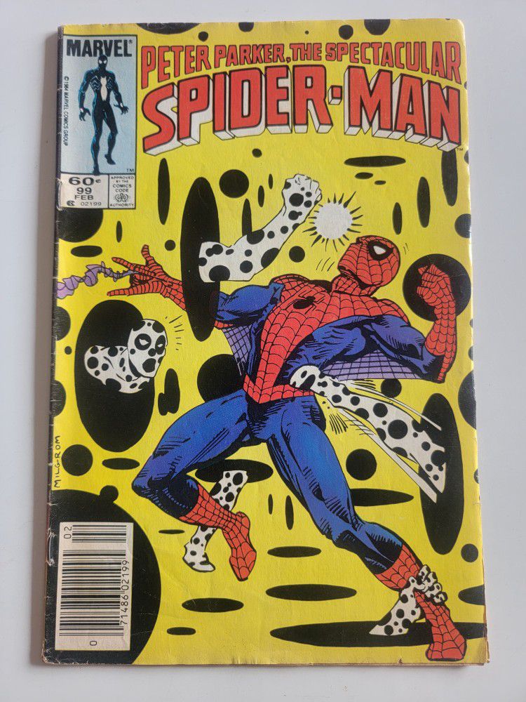 Peter Parker The Spectacular Spider-Man #99 Marvel 1985 Newsstand