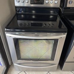 Kitchen Aid Electric Stove Stainless Steel