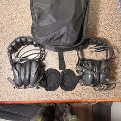 Avcomm Aviation Headphones With Microphone 
