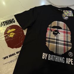 Burberry X A Bathing Ape Shirt (read disc)