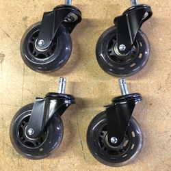 Office Chair wheels - Black