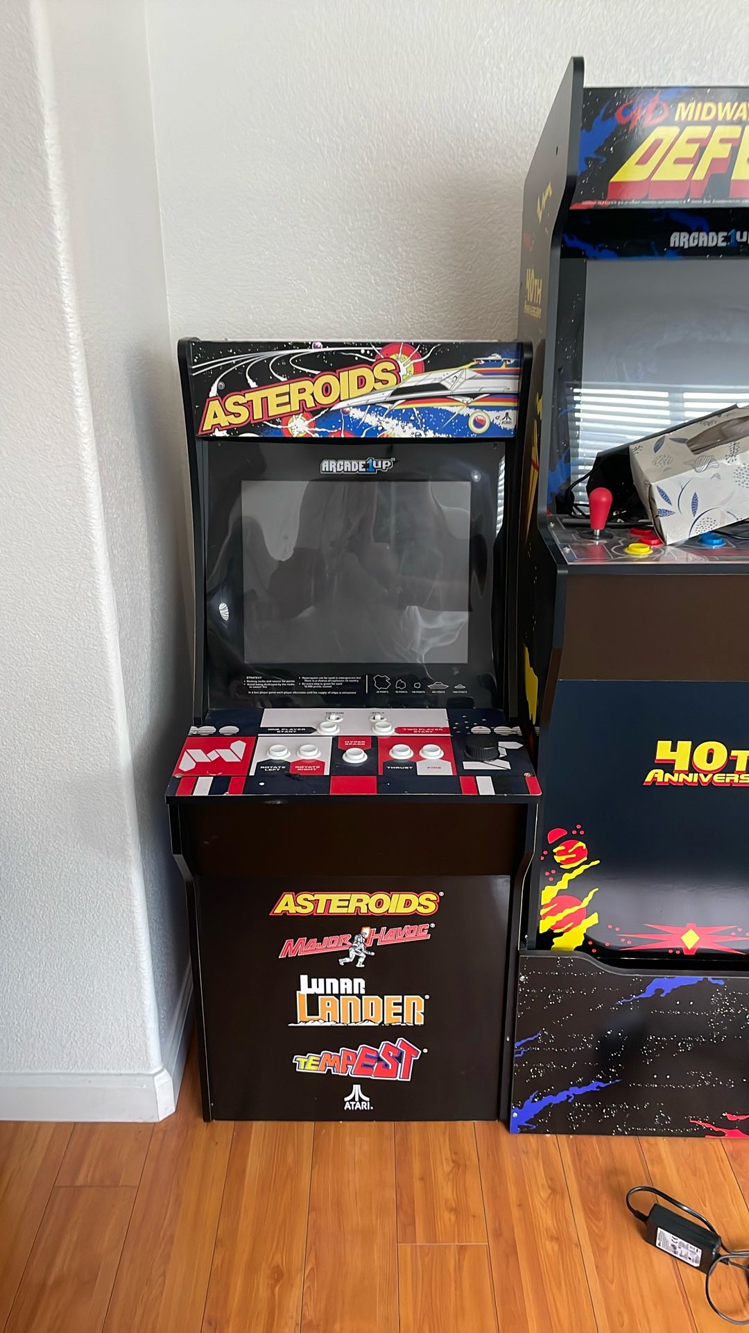 Asteroids Arcade 1up