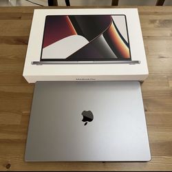 2021 M1 Macbook Pro 16 Inch 512GB 16GB Ram With Accessories Apple Mouse/Cover