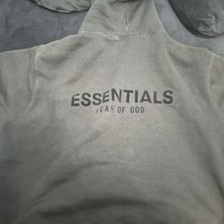 Black Essentials Hoodie 