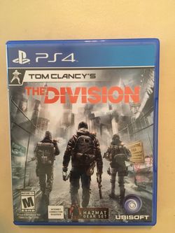 Sony PlayStation ps4 the division