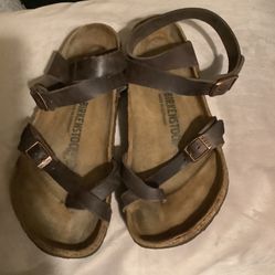 Birkenstock Tara Habana Sandals Size 38