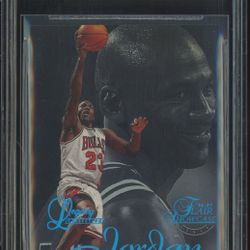 1996-97 Flair Showcase Legacy Row 2 #23 Michael Jordan 132 150 BGS 8 w  (2) 9's