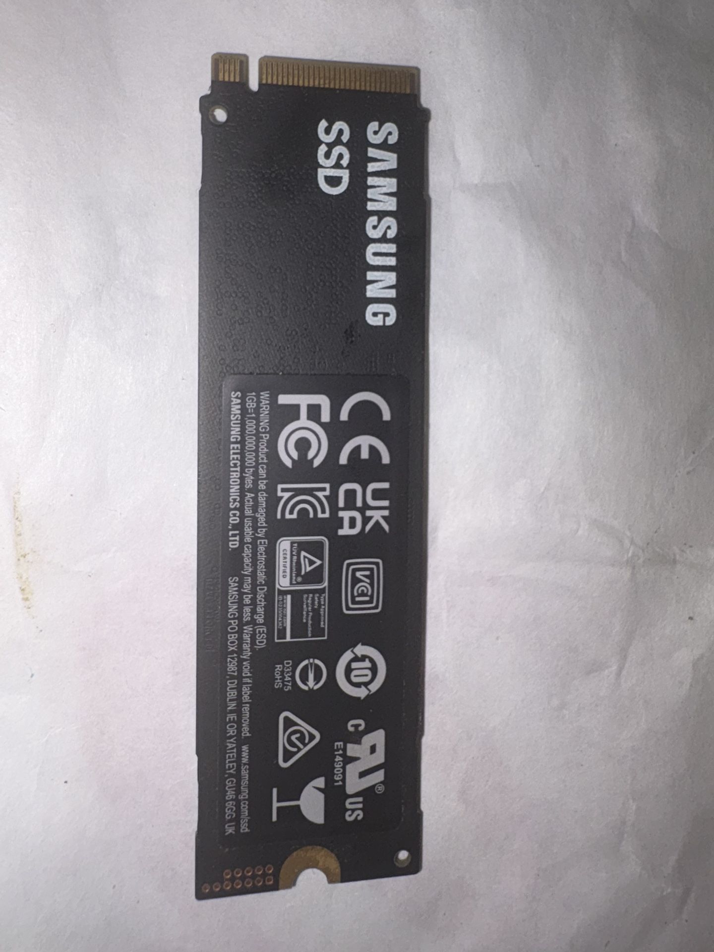 Samsung 970 Evo Plus Nvme 1Tb