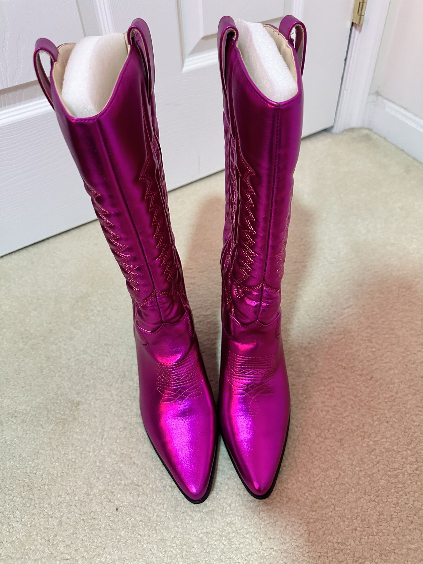 Pink Cowboy Boots