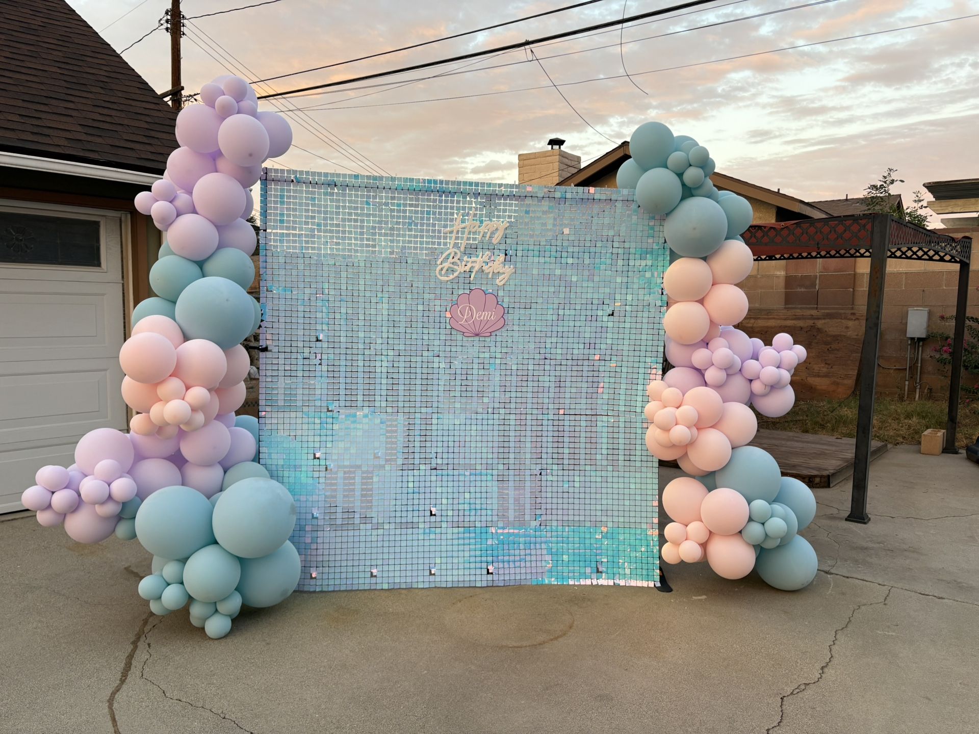 Shimmer Wall Backdrop