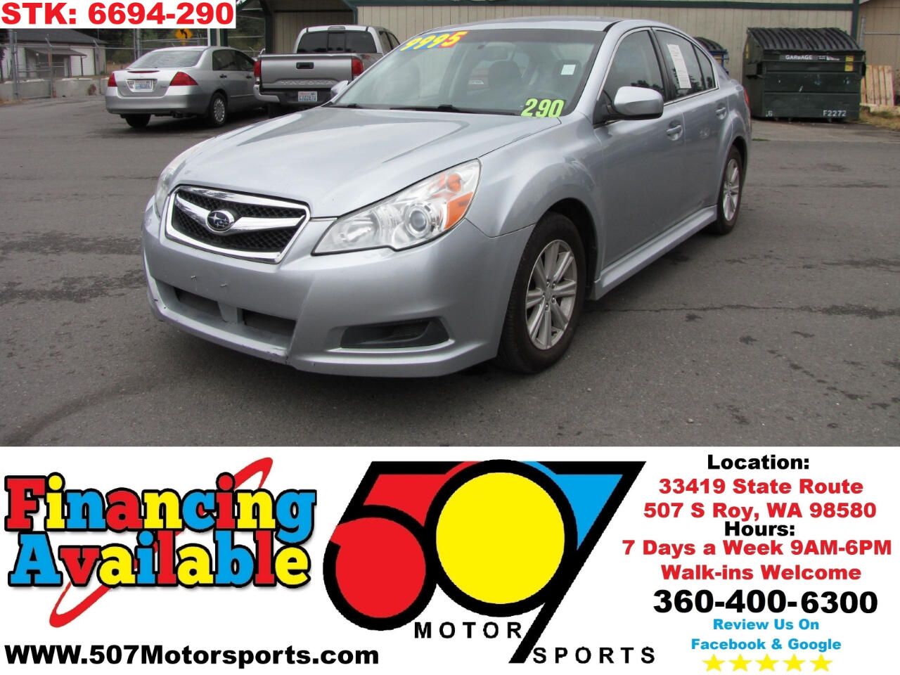 2012 Subaru Legacy