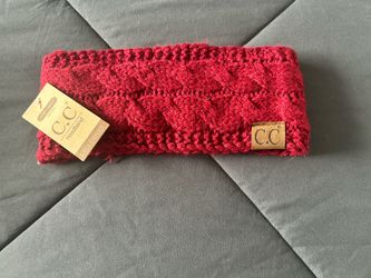 C.C Exclusives Knit Headband Red