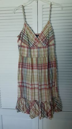 Sonoma plaid dress, size 14
