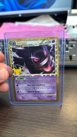 Gengar 94/102 Pokémon Card Holo Rare