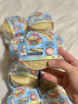 Holographic Mystery Squishy Bun Fidget Viral Toy