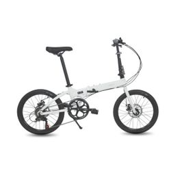 20 Inch Folding Bike For Adults 7 Speed Light Weight Bicycle Front And Rear Mechanical Disc Brakes Aluminum Alloy Frameset


