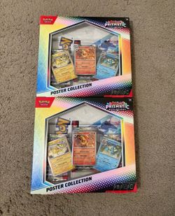 Pokemon Prismatic Evolutions Poster Collection 3-Pack