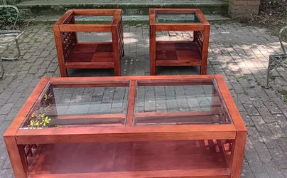 Coffee Table & 2 Side Tables
