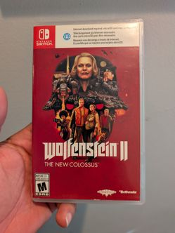 Nintendo switch - wolfenstein ll The new Colossus
