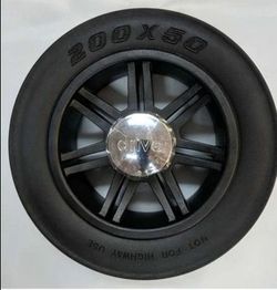 2 Pcs Scout Scooters 8"x2" Drive Medical Rear Wheel SC31003