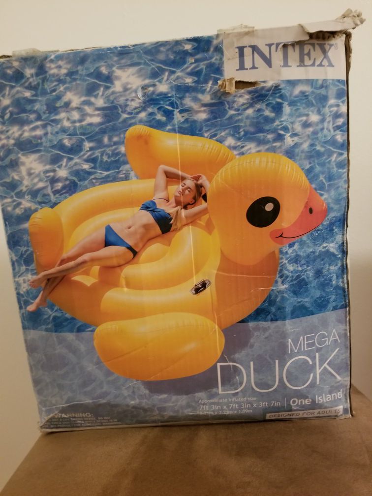 Mega duck float