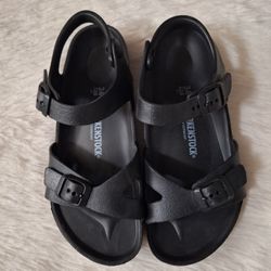 Kid's Black Birkenstock Rio Eva Sandals EU 34 US 2.3/3