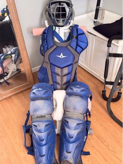 ALL-STAR S7 AXIS ADULT NOCSAE CERTIFIED CATCHERS SET- Royal Blue