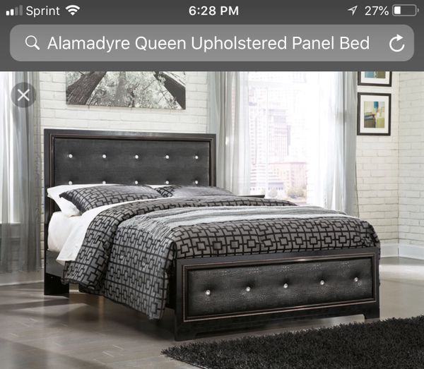 Alamadyre Queen Upholstered Bed For In Houston Tx Offerup Alamadyre Queen Upholstered Bed