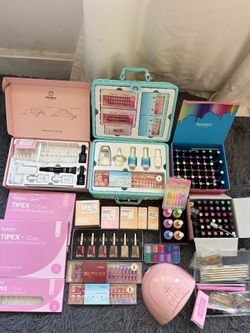 Huge Beetles Nail Bundle – Gel Polish, UV Lamp, Tipex Tips, Press-On Nails & Accessories